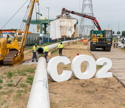 Fluxys CO2 backbone Smart Delta Resources